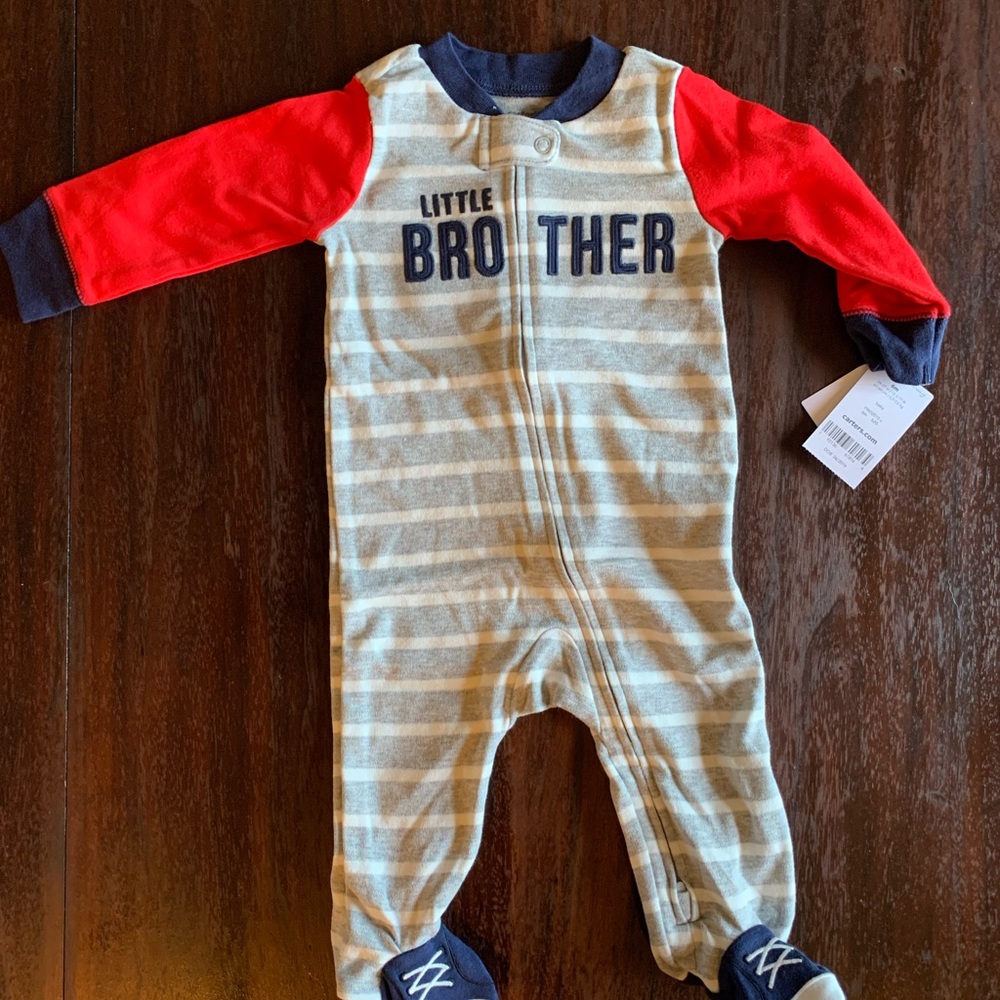 Little brother boy’s onesie